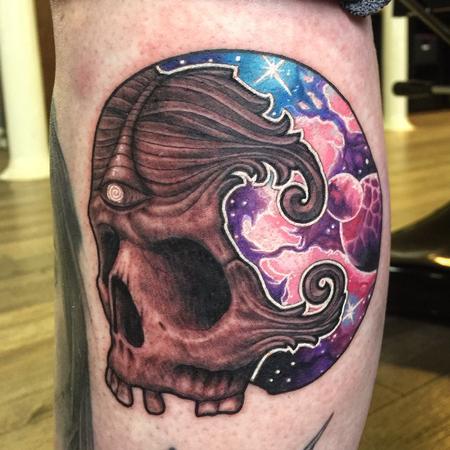 Tattoos - Skull space banger - 115313