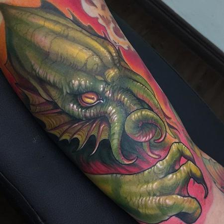 Tattoos - Cthulhu tattoo - 133099