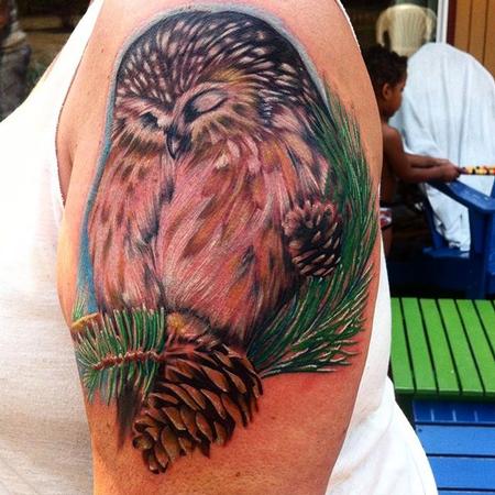 Tattoos - Owl - 114203