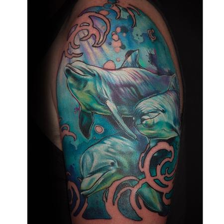 Tattoos - Dolphin - 103543
