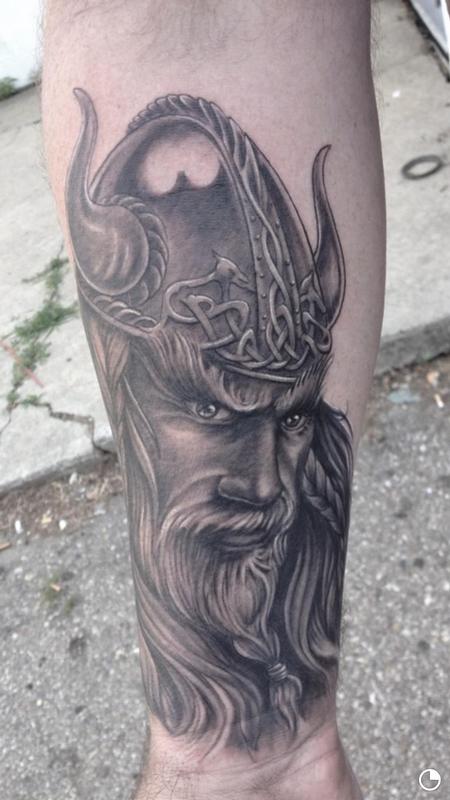 Tattoos - Viking Portrait  - 119229