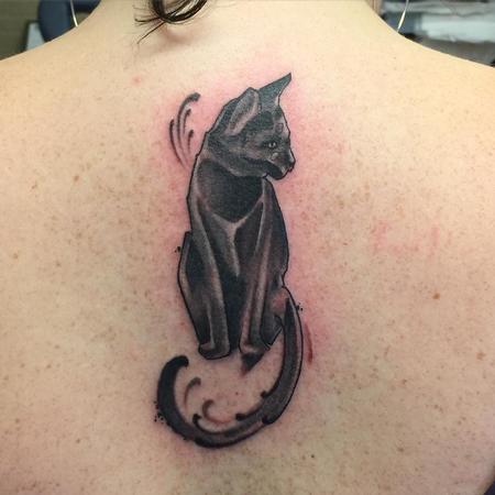 Tattoos - abstract cat - 115407