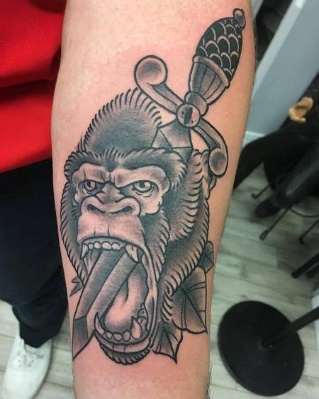 Tattoos - Gorilla  - 131184