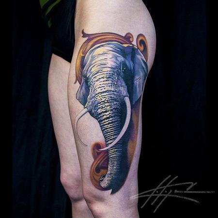 Tattoos - Elephant - 113842