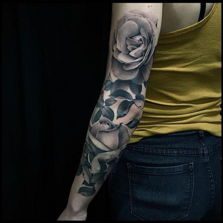 Tattoos - Rose Sleeve - 113867