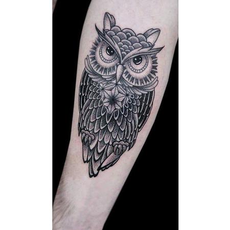 Tattoos - Moody Owl - 102511