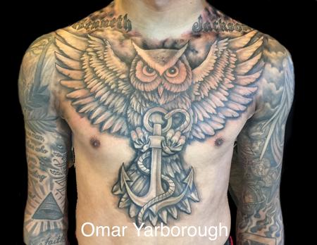 Tattoos - Owl - 103948