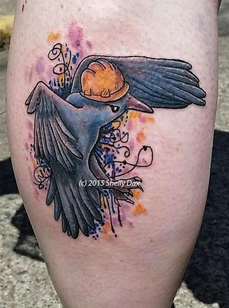 Tattoos - Crow Tattoo - 101492