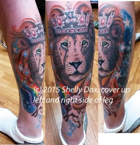 Tattoos - Lion Tattoo - 101493