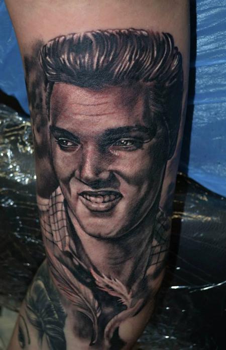 Tattoos - Elvis Portrait - 98932