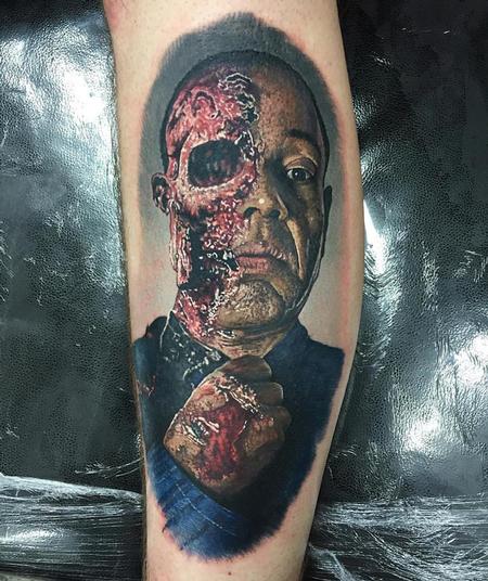 Tattoos - Walking Dead Zombie Tattoo - 116328