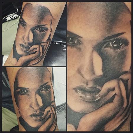 Tattoos - portrait in progress - 113751