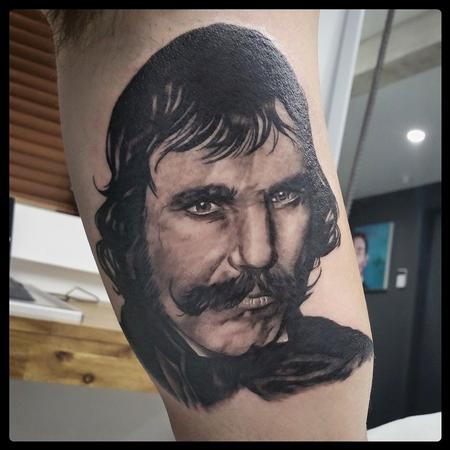 Tattoos - bill the butcher portrait - 113756