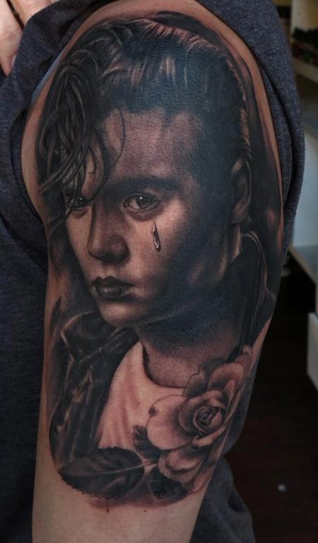 Whitney Schiller - Johnny Depp Crybaby