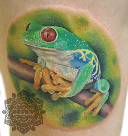 Tattoos - Frog - 105016
