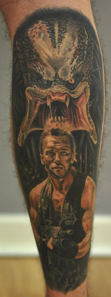 Tattoos - Predator & Arnie - 122800