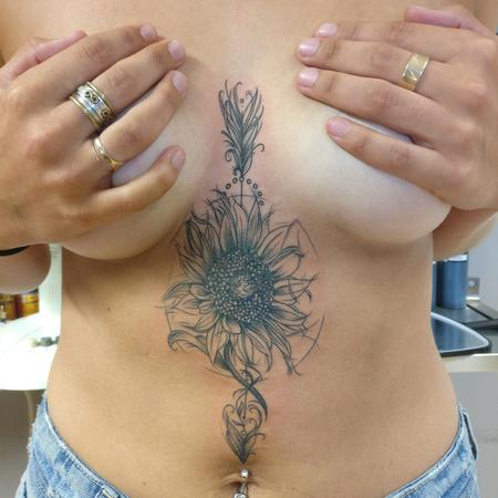 Tattoos - Sunflower Tattoo - 137444