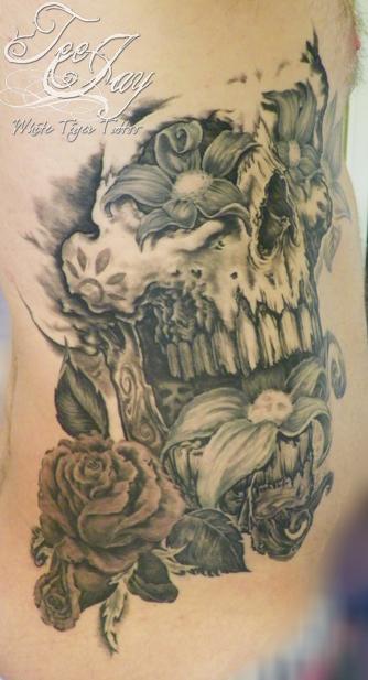 Tattoos - Sugar Skull - 62737