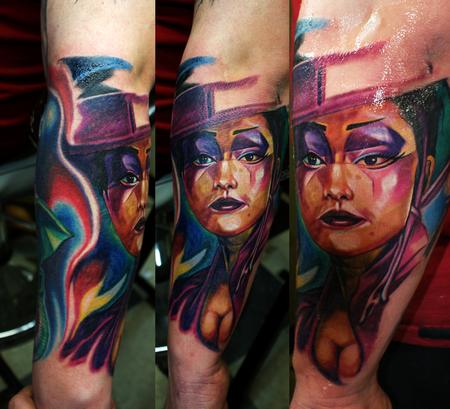 Tattoos - geisha in progress - 62340