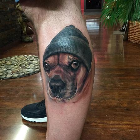 Tattoos - Pugle portrait  - 113821