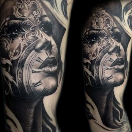 Tattoos - clockface - 108850