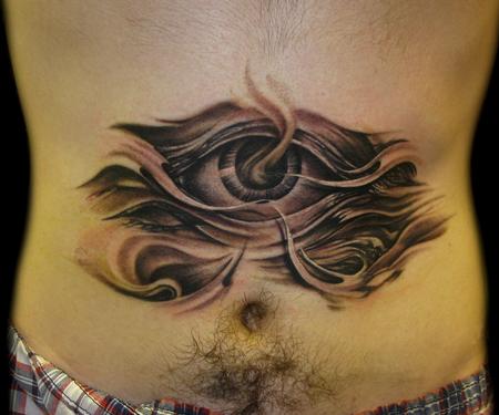 Tattoos - organic eye - 62289