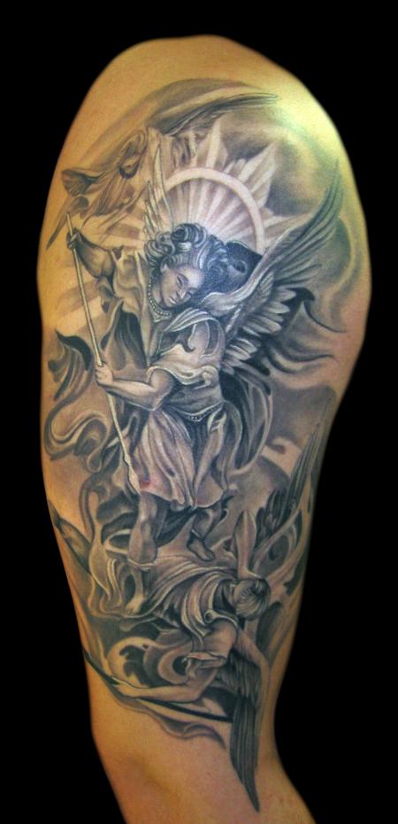 Tattoos - Saint Michael - 62301