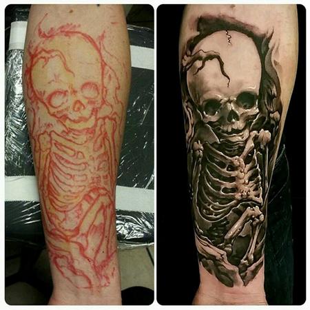 Tattoos - skeleton - 128773