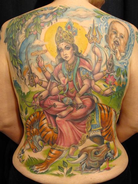 Tattoos - Devi Durga - 60902