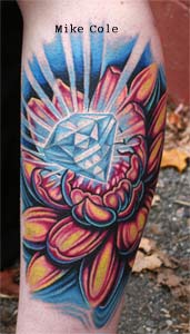 Tattoos - Diamond Lotus - 24754