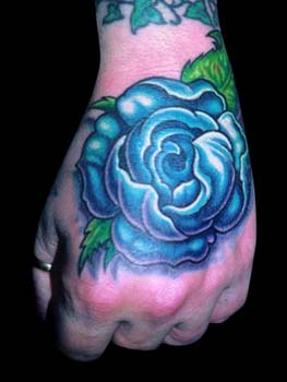 Tattoos - Blue Rose - 14462