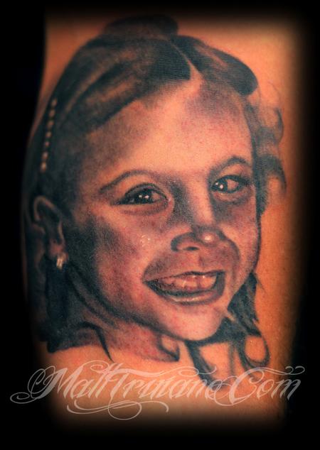 Tattoos - Daughter's Portrait - 60217