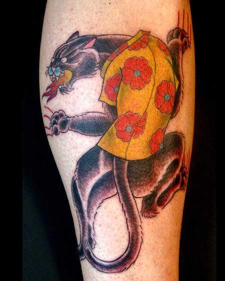 Tattoos - Aloha Panther - 59719