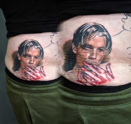 Tattoos - Billy Loomis Scream Portrait - 139634
