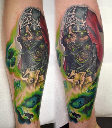 Tattoos - Ermac Mortal Kombat Tattoo - 114394