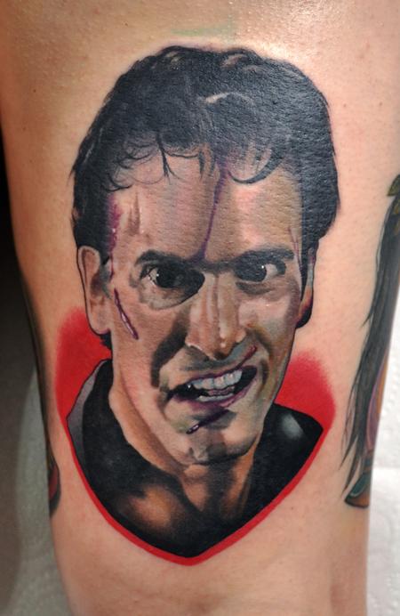 Tattoos - Stylised Ash from The Evil Dead - 134895