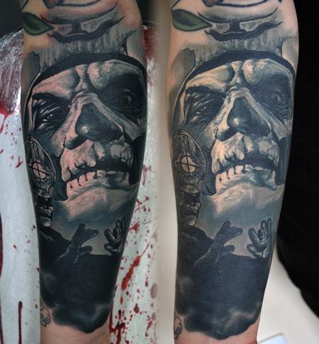 Tattoos - Healed Papa Emeritus Comparison - 116057