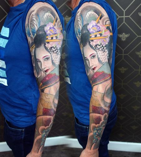 Alan Aldred - Geisha sleeve