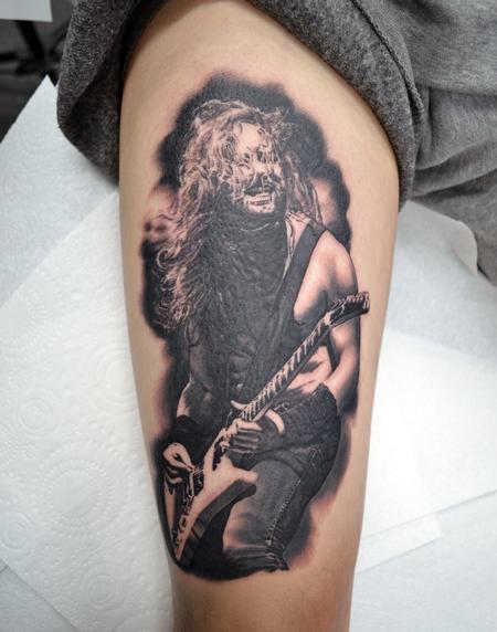 Tattoos - James Hetfield Metallica Portrait - 133538