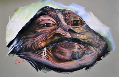 Alan Aldred - Jabba The Hutt Star Wars Portrait