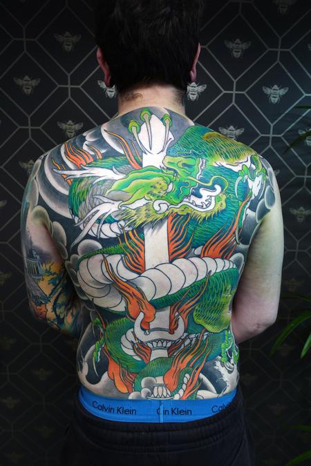 Alan Aldred - Ongoing Dragon Backpiece 