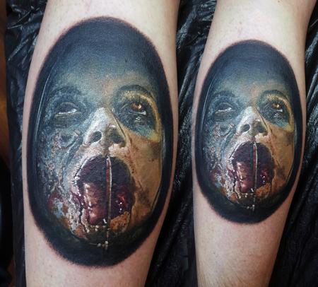 Alan Aldred - Bloody Evil Dead Portrait