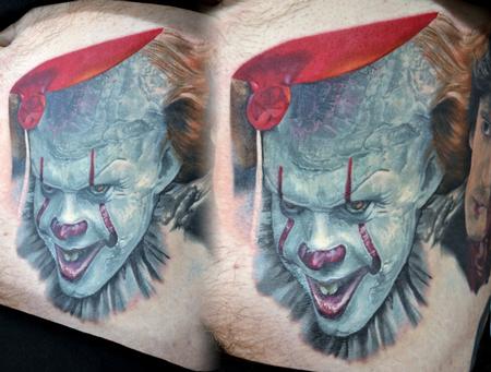 Alan Aldred - Pennywise IT Stomach Portrait 