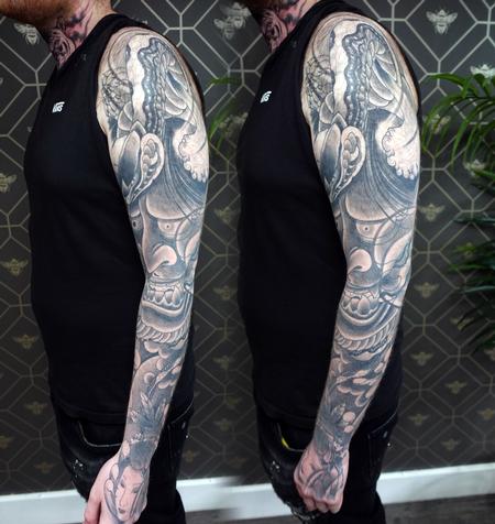 Alan Aldred - Healed and settled Snake and Hanna Sleeve