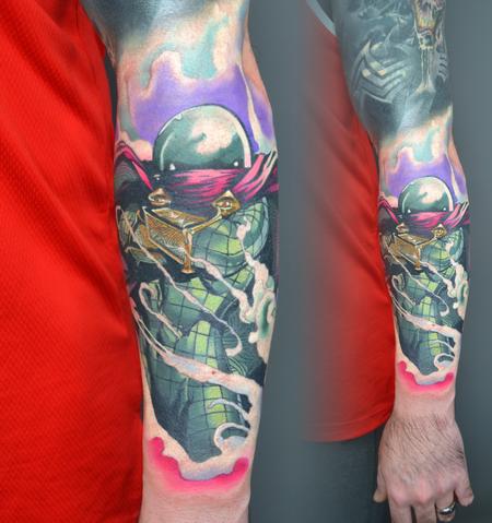 Tattoos - Mysterio Spiderman Tattoo - 142940