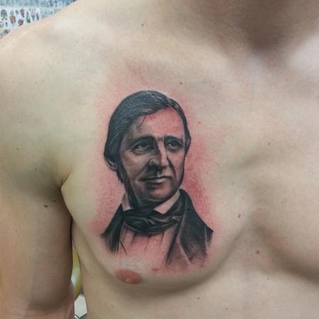 Tattoos - Portrait on Chest - 103736