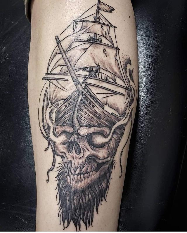 Top 9 Pirate Tattoo Designs And Ideas  Styles At Life