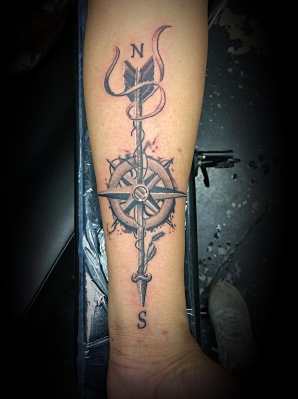 Art Immortal Tattoo  Tattoos  Blackwork  Arrow