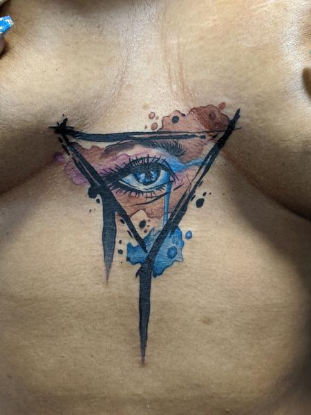 Tattoos - Watercolor eye - 142075