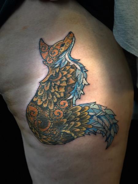 Tattoos - Glass fox - 133020